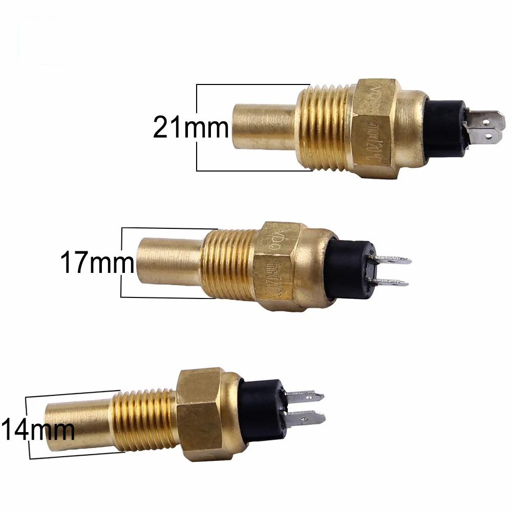 Diesel Engine Water Temperature Sensor generator part brass screw alarm universal electronic brand sensor plug