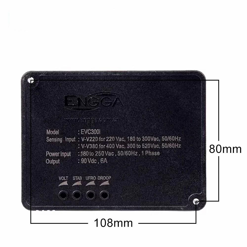 6A EVC300i ENGGA AVR Automatic Voltage Regulator Stabilizer Brushless Generator Excitation Control Module Genset Parts